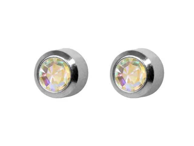 LARGE ROCK CRYSTAL BEZEL -W- H/SELL