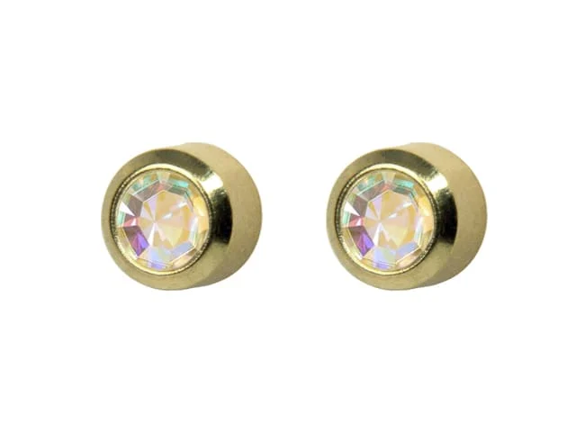 LARGE ROCK CRYSTAL BEZEL -Y- H/SELL