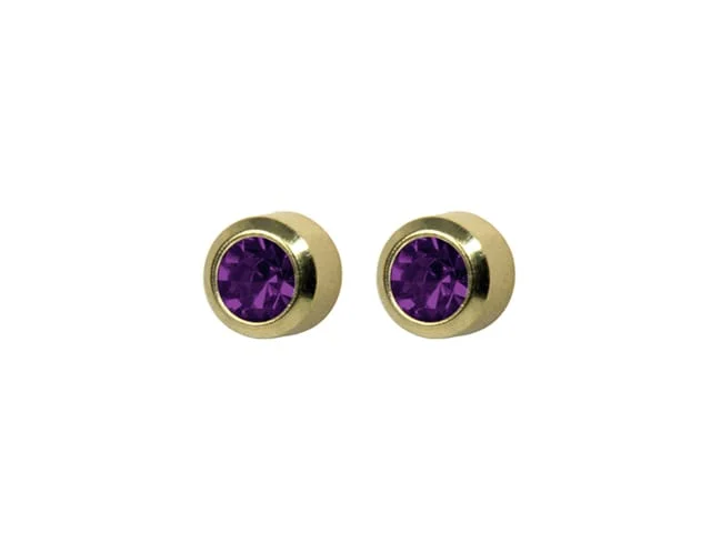 MINI FEBRUARY BIRTHSTONE -Y- H/SELL