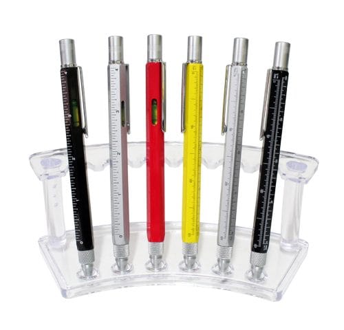 6 PCE DISPLAY ACRYLIC PEN STAND (*CONDITIONS APPLY. CONTACT US)