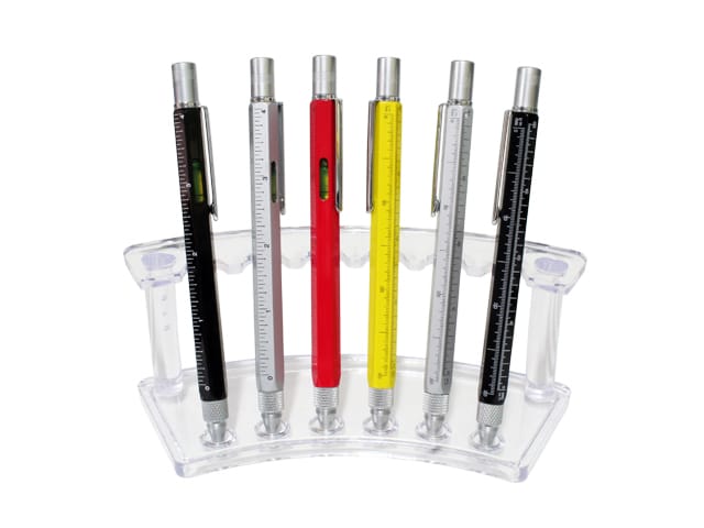 6 PCE DISPLAY ACRYLIC PEN STAND (*CONDITIONS APPLY. CONTACT US)