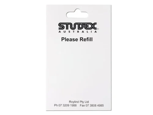 STUDEX RE-ORDER CARDS