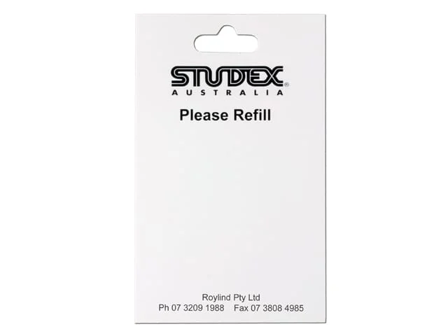 STUDEX RE-ORDER CARDS