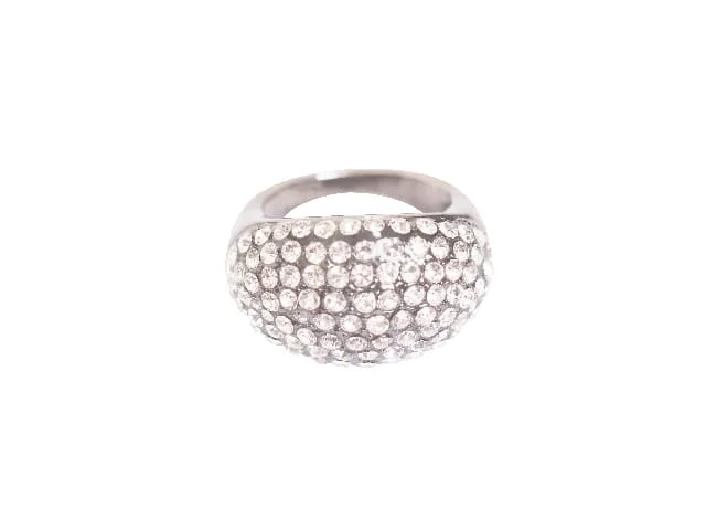 STEEL SAPPHIRE RING MULTISTONE RP SML