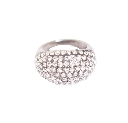 STEEL SAPPHIRE RING MULTISTONE RP LGE