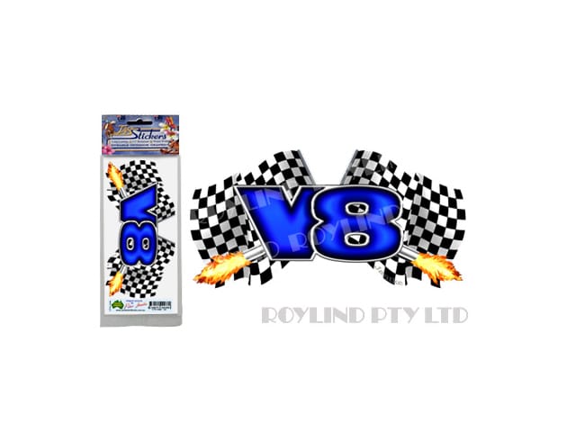 STICKER - V8