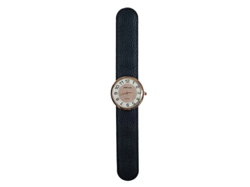 WATCH SLAP ROSE GOLD/BLACK