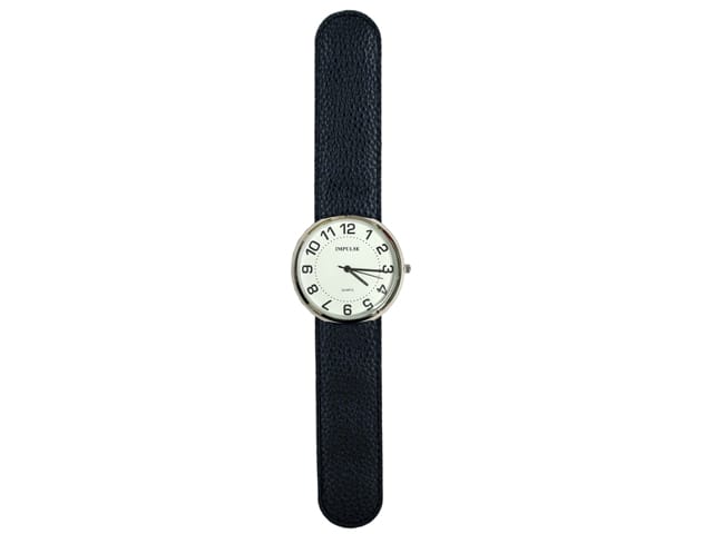 WATCH SLAP SILVER/BLACK