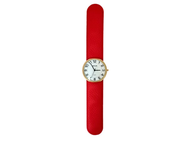 WATCH SLAP GOLD/RED