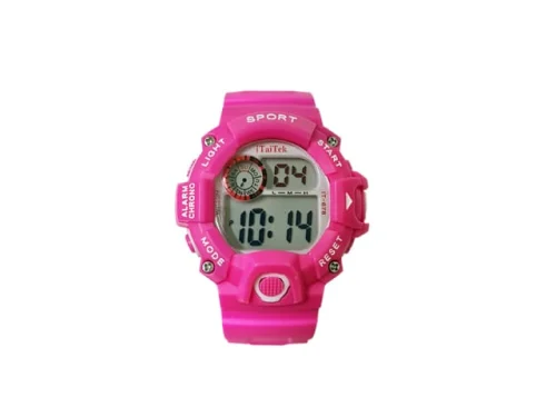 SPORTS WATCH DARK PINK