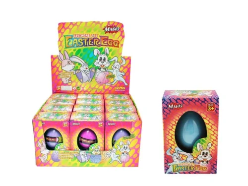 EASTER BUNNY GROWING EGG    (BOX 12)