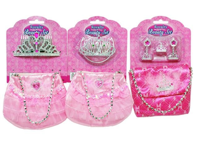 HANDBAG W/JEWELLERY SET