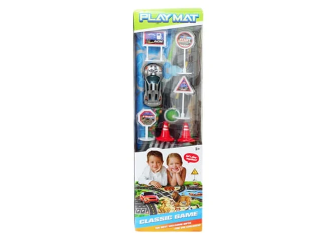 PLAYMAT W/CARS & ACCESSORIES