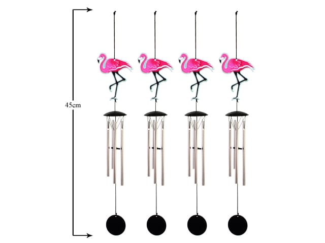WINDCHIME FLAMINGO   (BOX 4)
