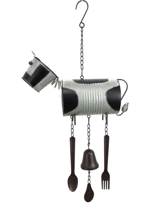 WINDCHIME TIN COW (BOX OF 2)
